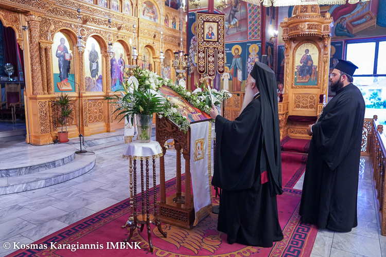 Βεροίας Παντελεήμων για τον μακαρισμό της Θεο­τόκου από την Ελισάβετ