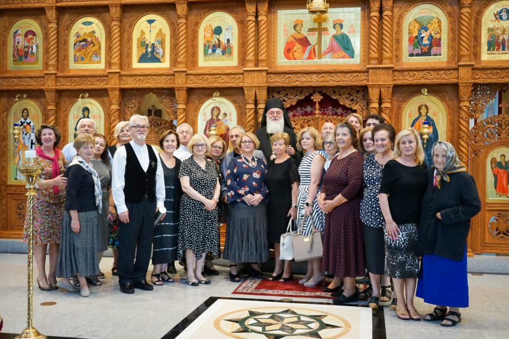 Канонска посета епископа Лонгина Детроиту и Шефилду