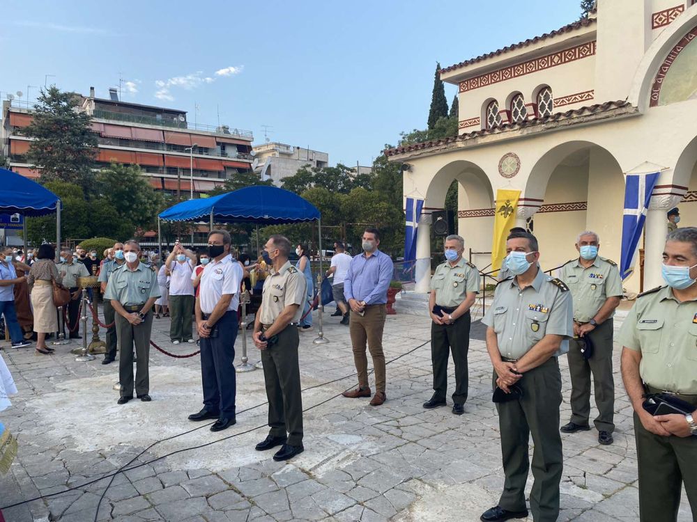 Συνεχάρη τις Ένοπλες Δυνάμεις ο Μητροπολίτης Λαρίσης