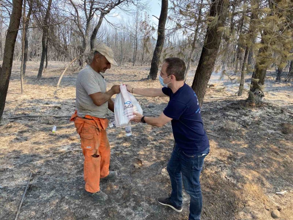 Η “ΑΠΟΣΤΟΛΗ” στα μέτωπα της φωτιάς