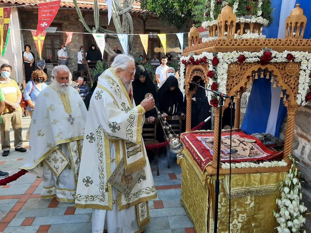 Η Απόδοση της Κοιμήσεως της Θεοτόκου στην Ι.Μ. Καρυστίας