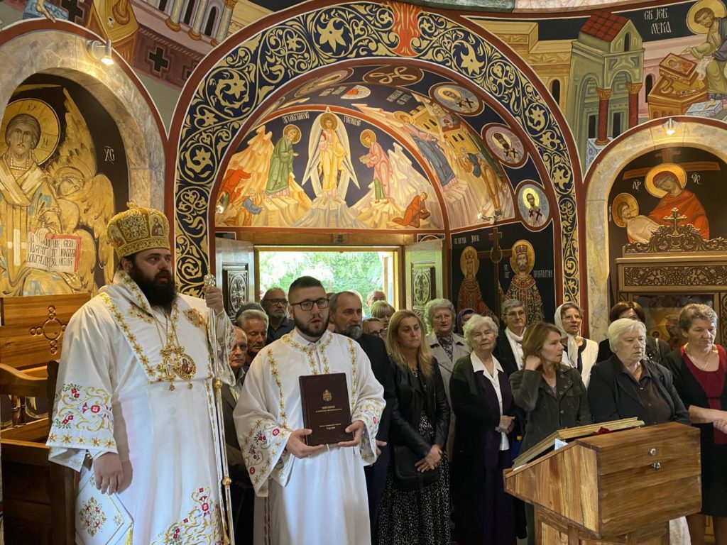 Велика Госпојина прослављена у Светоуспенском манастиру у Даљу
