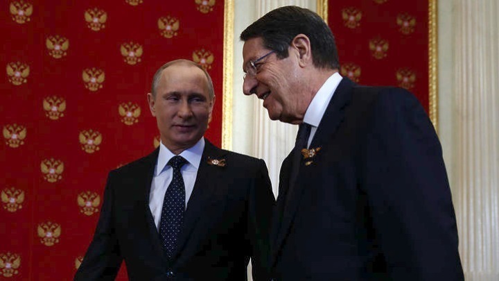 Πούτιν σε Αναστασιάδη: «Απαράδεκτες οι μονομερείς ενέργειες της Τουρκίας»