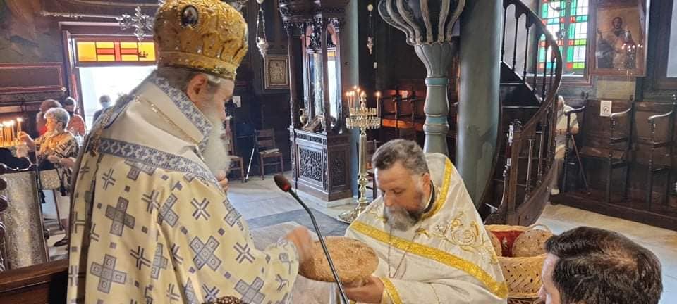 Ύδρας: Δέηση για τους πυρόπληκτους μετά τη Θεία Λειτουργία