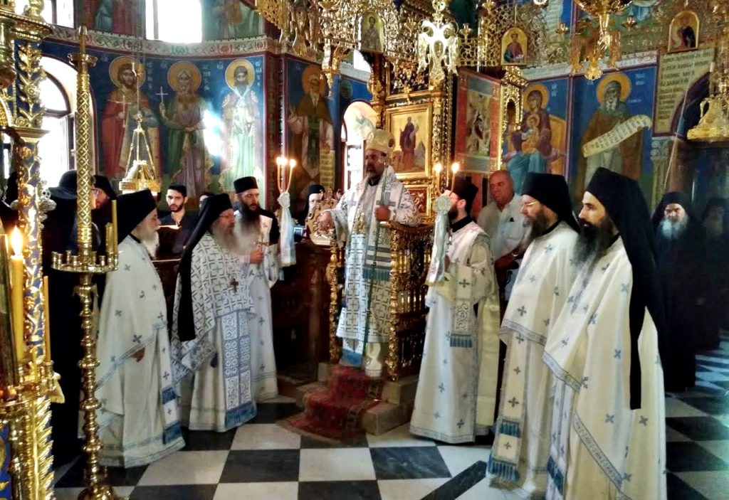 Η Σιμωνόπετρα αγρύπνησε την Κοίμηση της Θεοτόκου