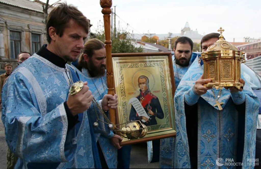 Η 20η επέτειος αγιοκατάταξης του Ρώσου Ναυάρχου Ουσάκοφ