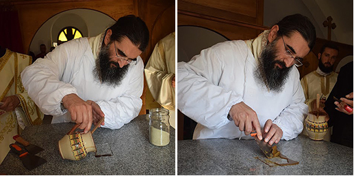 Владика Арсеније освештао храм Свете Тројице у Шаиновцу