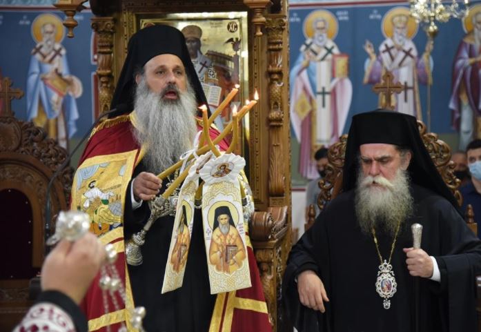 Εσπερινός των Ονομαστηρίων του Μητροπολίτη Άρτης