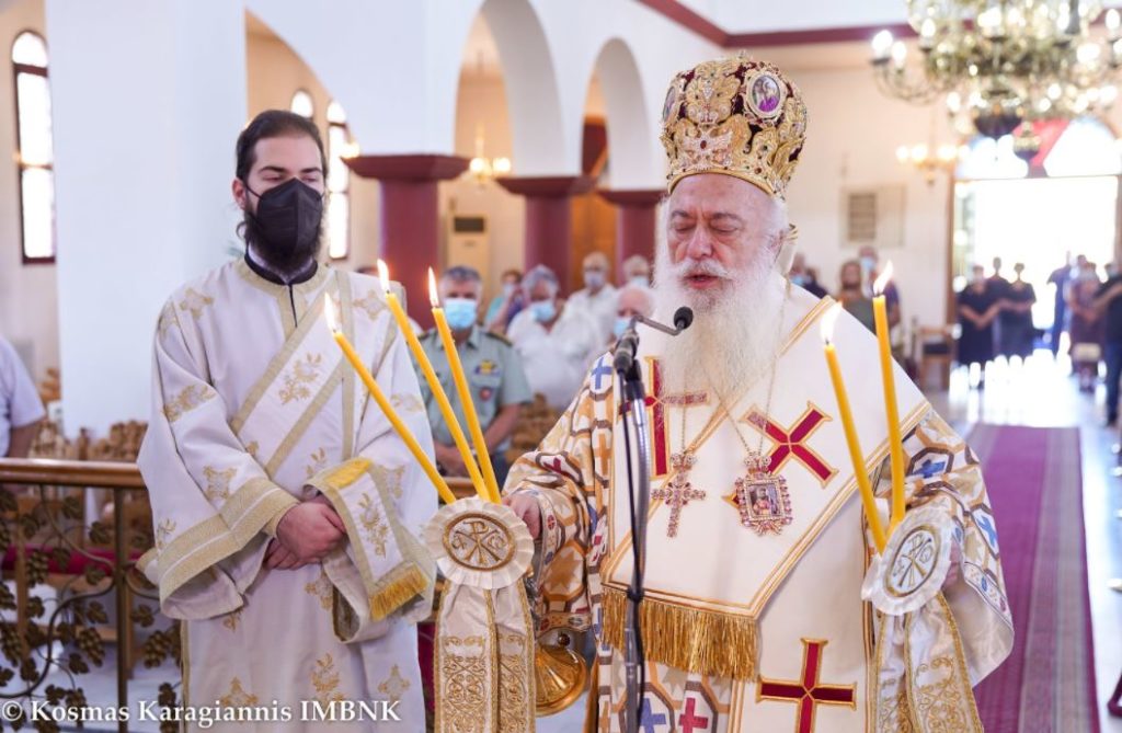 Αρχιερατική Θεία Λειτουργία στον Άγιο Αλέξανδρο Αλεξανδρείας