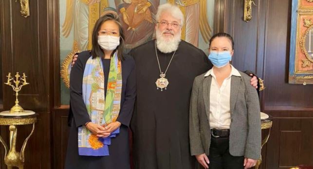 Αξιωματούχοι των ΗΠΑ στον Μητροπολίτη Διδυμοτείχου