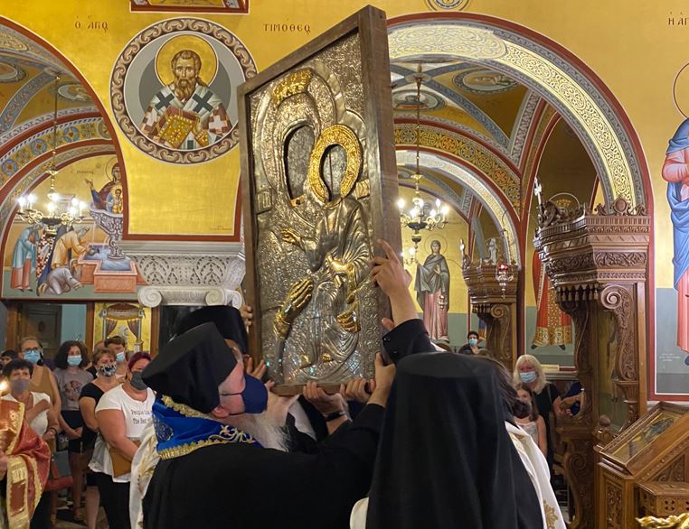 Τα “βγάσματα” της Παναγίας Φανερωμένης στην Νέα Μηχανιώνα