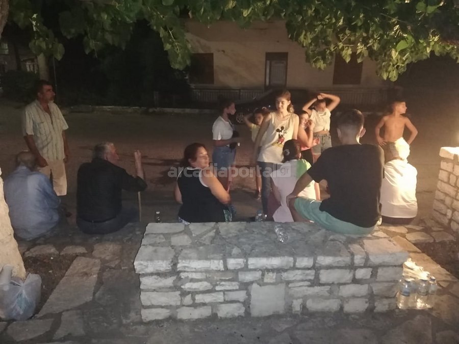 Φωτιά στη Γορτυνία – Αγανακτισμένοι κάτοικοι (ΒΙΝΤΕΟ)