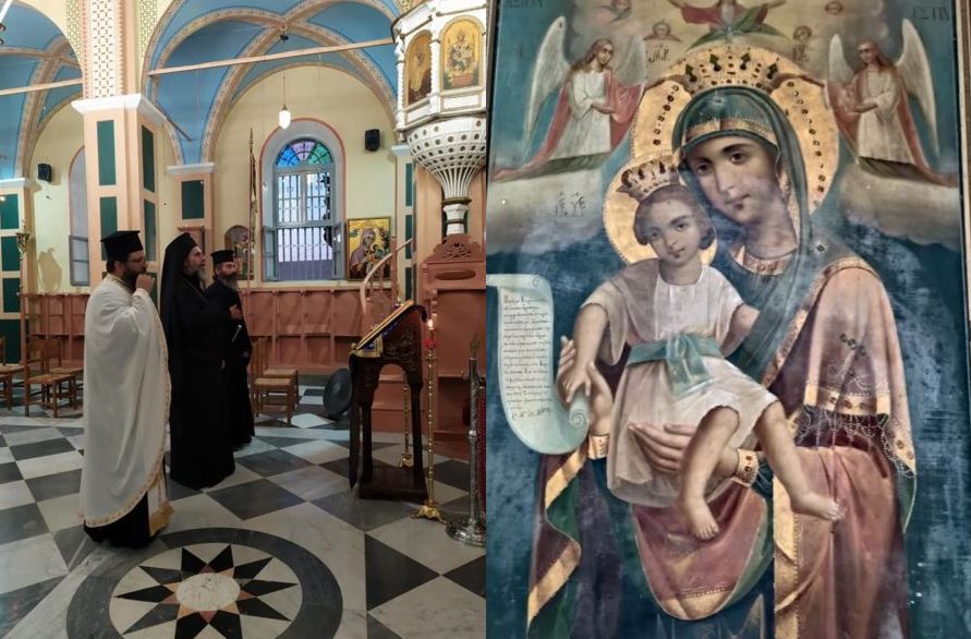 Παράκληση στη Θεοτόκο στην Αγία Τριάδα Σύμης