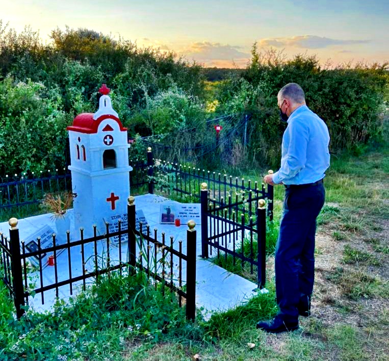 Ο Υφυπουργός Εθνικής Άμυνας κατά μήκος των συνόρων