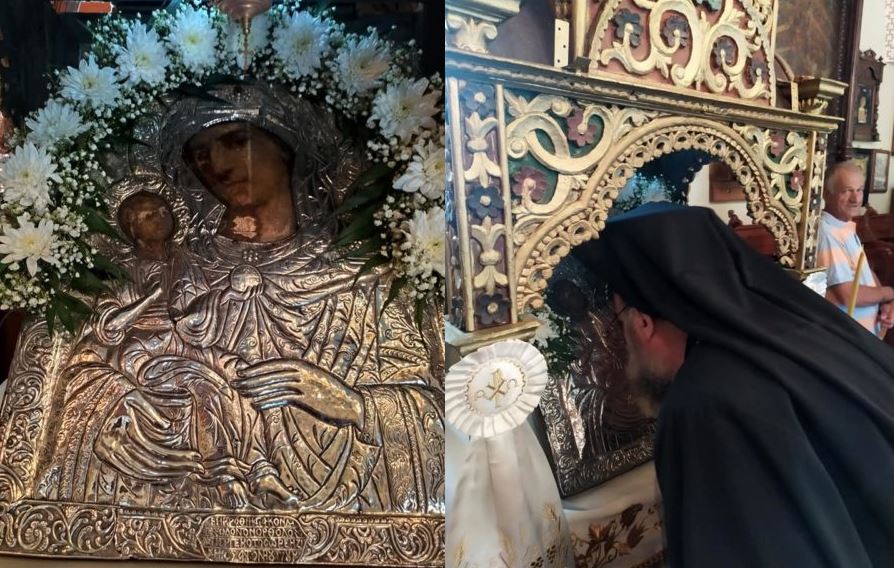 Της Κοιμήσεως στην Μεγάλη Παναγία Κάστρου Σύμης