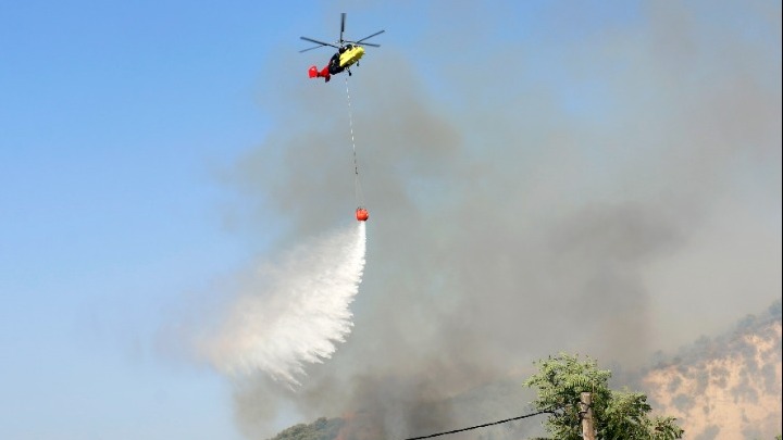Ηράκλειο: Υπό έλεγχο η φωτιά στις Γούρνες