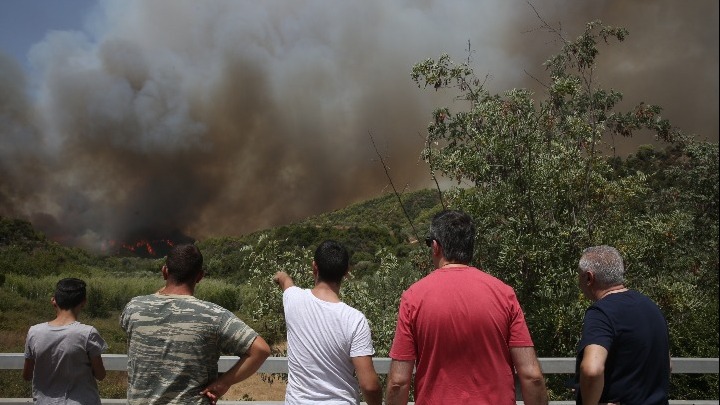 Ηλεία: Τέσσερα πύρινα μέτωπα σε εξέλιξη