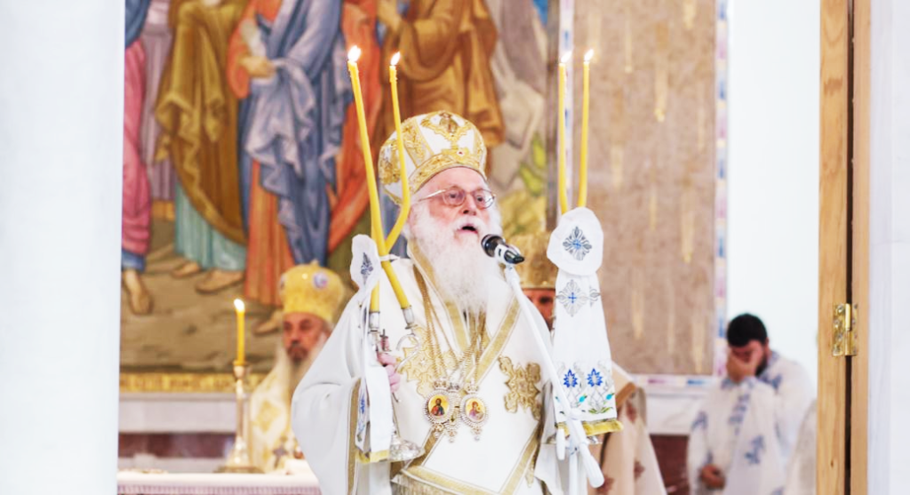 Τιμήθηκε η επέτειος Ενθρόνισης του Αρχιεπισκόπου Αλβανίας
