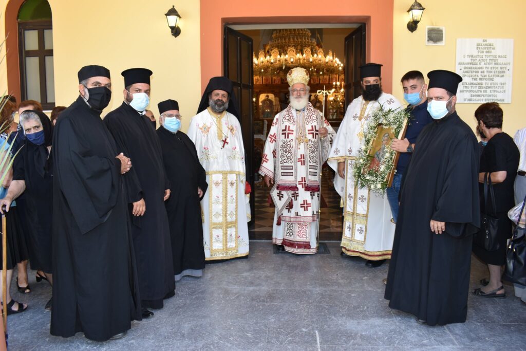 Η πανήγυρη του Αγίου Τίτου στην Ιερά Μητρόπολη Αρκαλοχωρίου