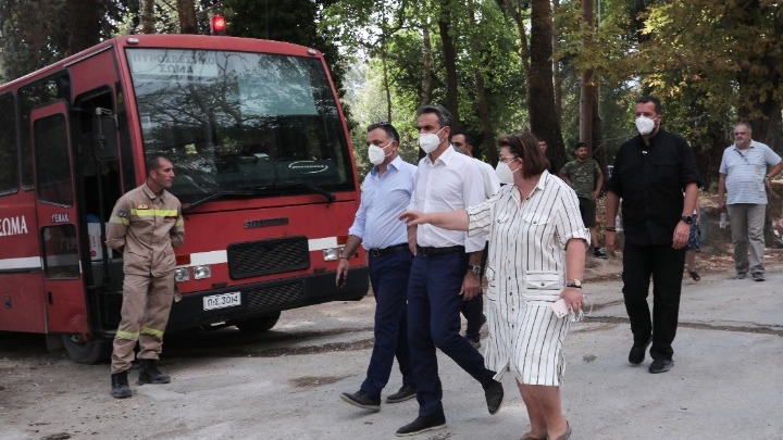 Αυτοψία στο Τατόι πραγματοποίησαν ο πρωθυπουργός και η υπουργός Πολιτισμού