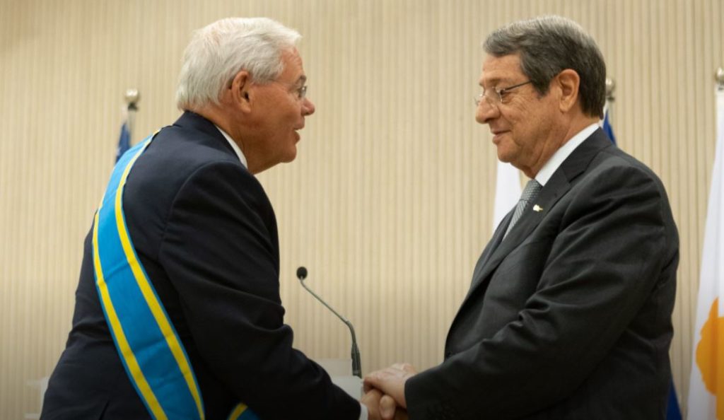 Sen. Menendez: Goal is to see last Turkish soldier leave Cyprus