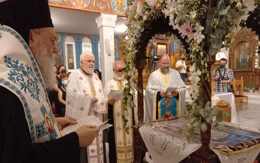 Μητροπολίτης Κορίνθου: “Η Παναγία είναι το πρότυπο της Σωτηρίας για κάθε χριστιανό”