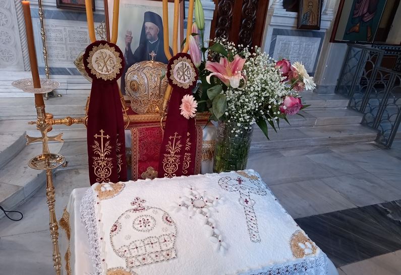 Μνημόσυνο για τον μακαριστό Μητροπολίτη Παντελεήμων