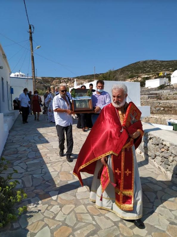 Τα Αντικύθηρα τίμησαν τον Πολιούχο τους Άγιο Μύρωνα
