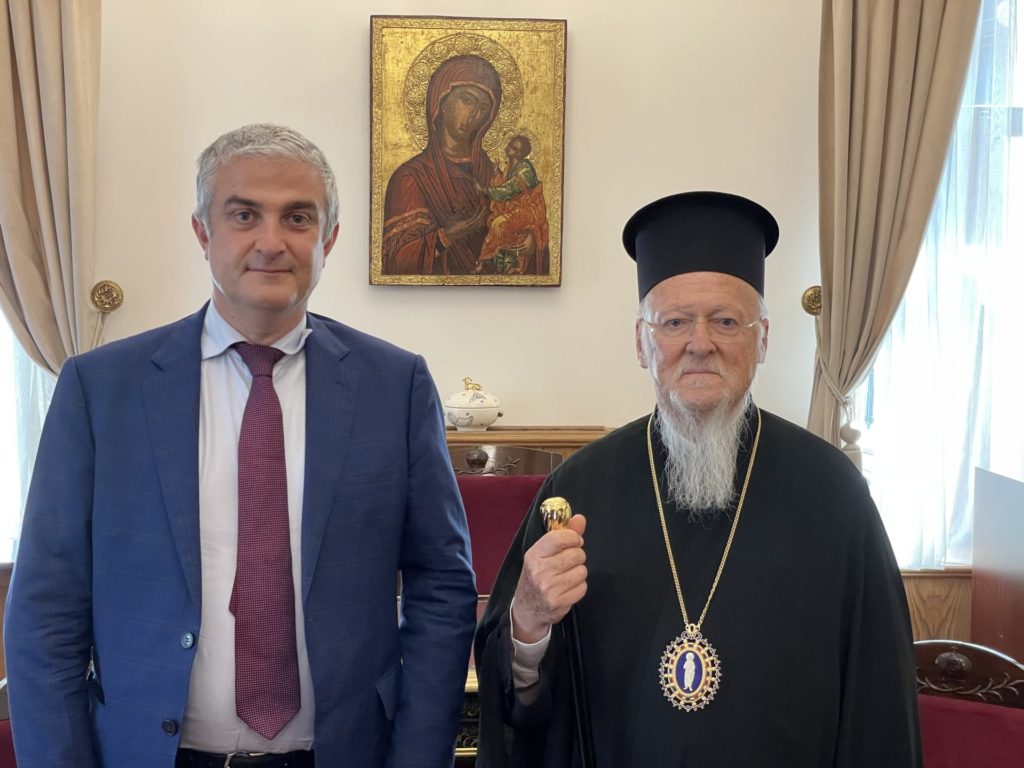 Στον Οικουμενικό Πατριάρχη ο Πρέσβης της Δανίας στην Άγκυρα