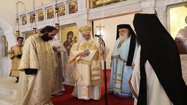 Με χειροτονία διακόνου εορτάστηκε η Κοίμηση της Θεοτόκου στους Αγίους Σαράντα