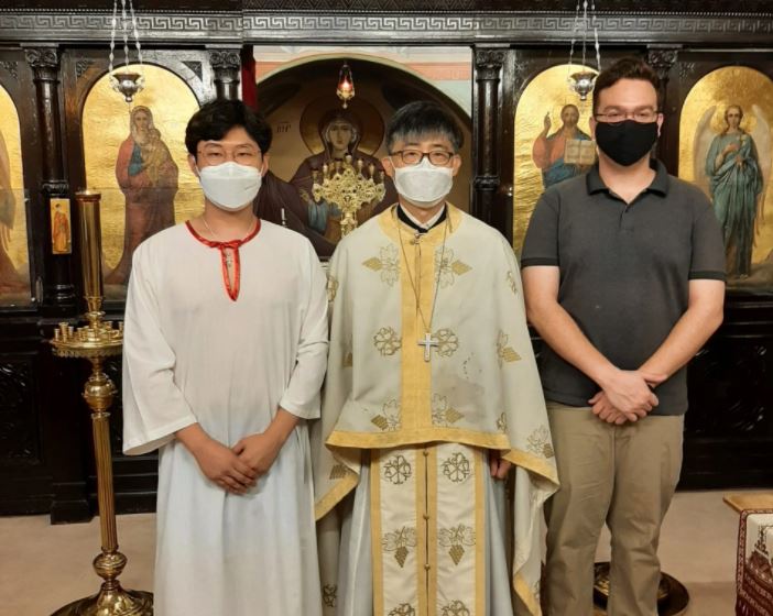 Το μυστήριο του Αγίου Βαπτίσματος στη Σεούλ