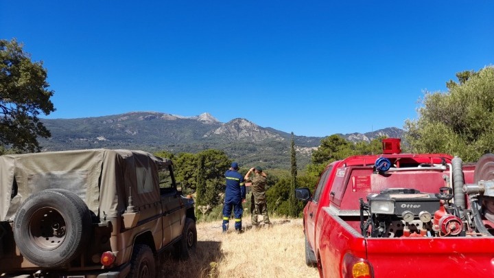 Στρατός και αστυνομία επιτηρούν τα δάση