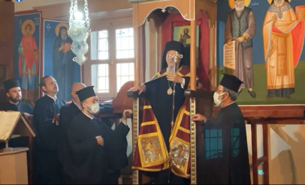 Στους Αγίους Θεοδώρους Ίμβρου ο Οικουμενικός Πατριάρχης