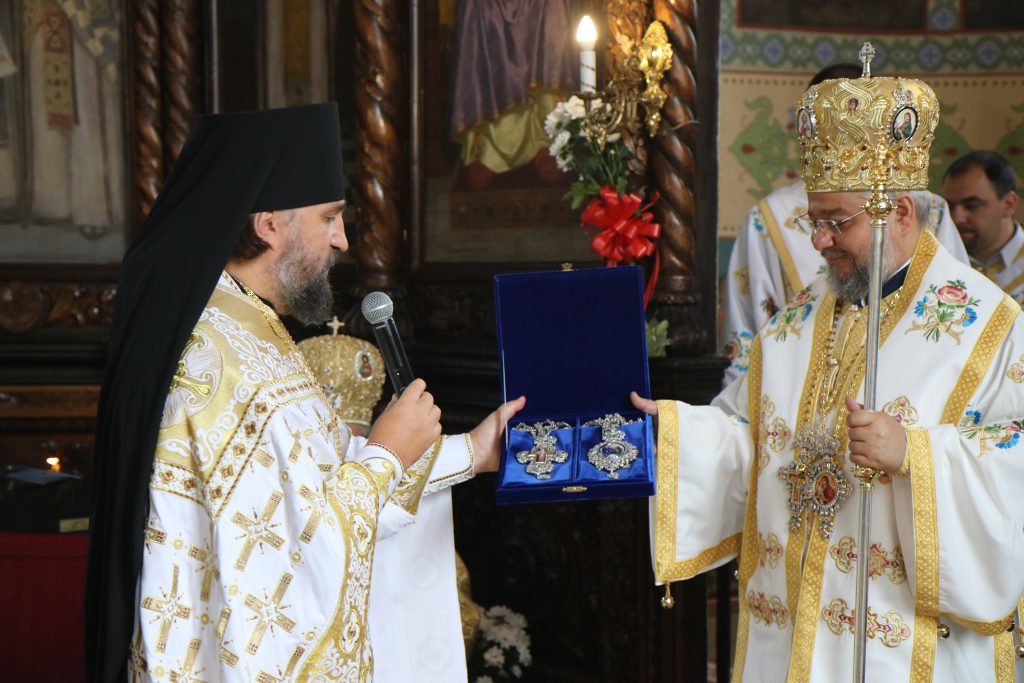 Настоятель Подворья Русской Церкви в Софии поздравил митрополита Старозагорского Киприана с тезоименитством