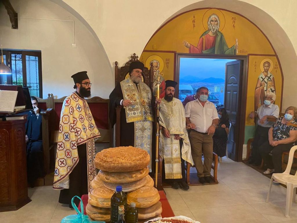 Πανηγυρικός Εσπερινός στο Παρεκκλήσιο του Αγίου Κουρνούτα