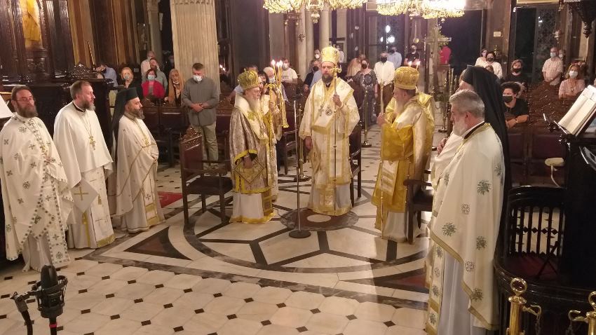 Ο Μητροπολίτης Κορίνθου στη Χαλκίδα (ΦΩΤΟ)