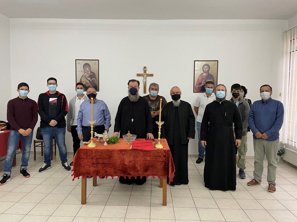 Αγιασμός στην Σχολή Βυζαντινής Μουσικής στον Αλμυρό