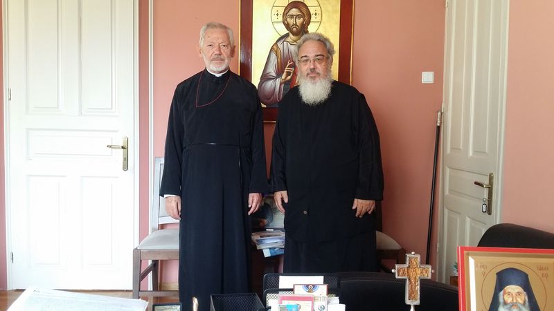 Επίσκεψη Αρχιεπισκόπου Καναδά στον Μητροπολίτη Νικοπόλεως