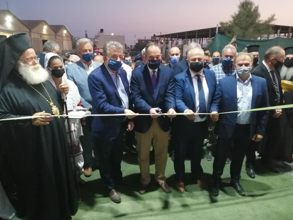 Αγιασμό για την 4η AgroExpo 2021 τέλεσε ο Μητροπολίτης Ιεραπύτνης