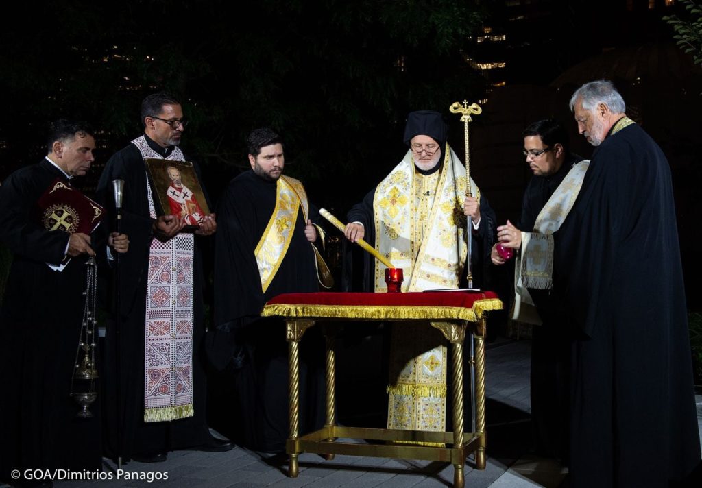 Memorial Service and Lighting of Saint Nicholas Greek Orthodox Church and National Shrine