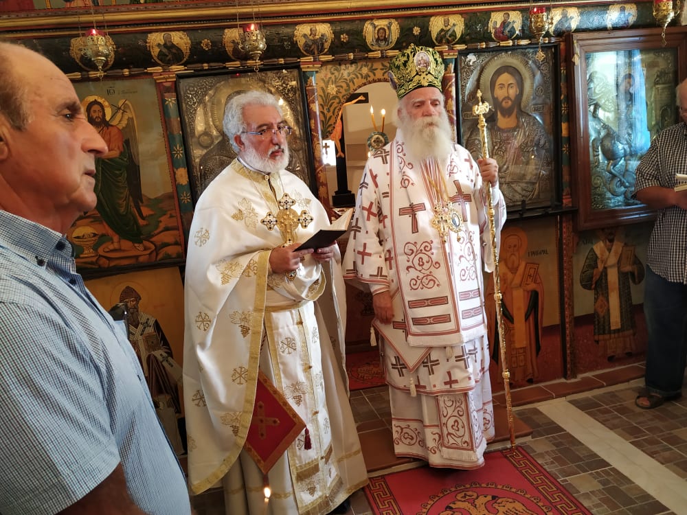 Στο μνημόσυνο του Θεοδ. Κατσανέβα ο Μητροπολίτης Κυθήρων