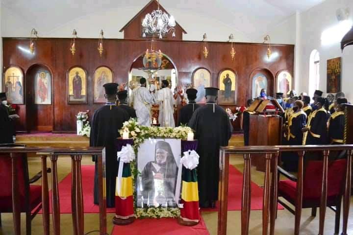 وصول جسد المتروبوليت يوناس إلى أوغندا