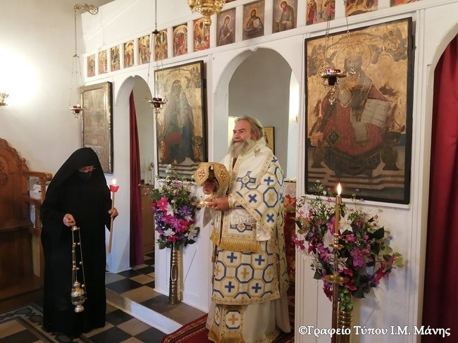 Γύθειο: Στην Μονή Αγίων Πάντων Ακούμαρου ο Μητροπολίτης Μάνης