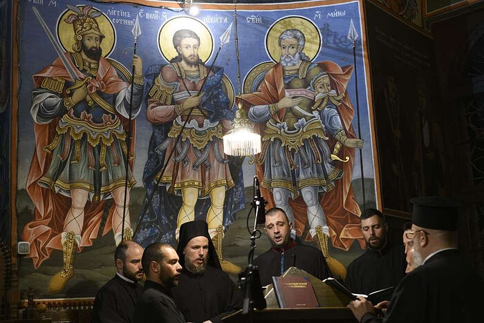 19th-century frescoes restored at Bulgaria’s famous Rila Monastery