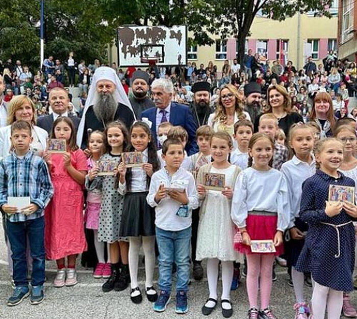 СЕРБСКИЙ ПАТРИАРХ ПОЗВАЛ УЧАЩИХСЯ НА СОВМЕСТНУЮ МОЛИТВУ