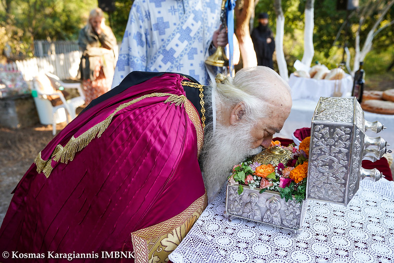 Η Τιμία Κάρα του Οσίου Δαβίδ από την Εύβοια στα Πιέρια Όρη