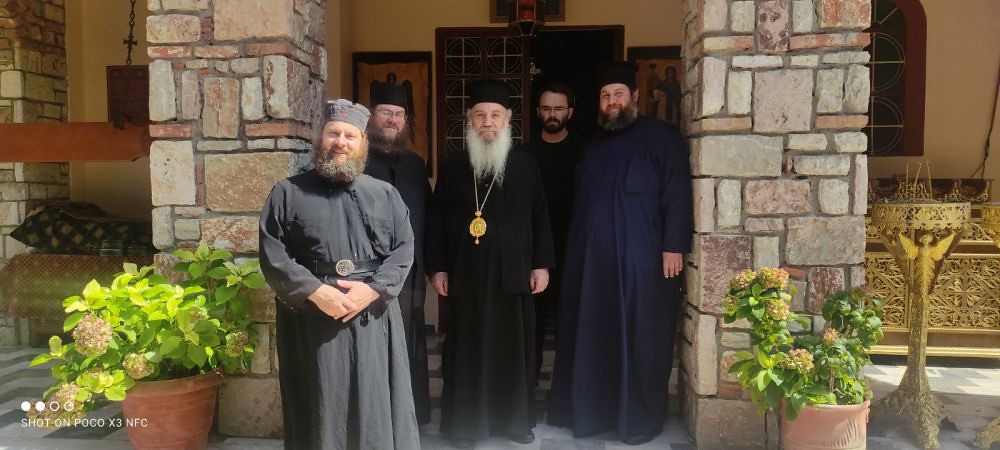 Επισκέψεις Μητροπολίτη Αμαντίας σε Μονές της Ι.Μ. Τρίκκης