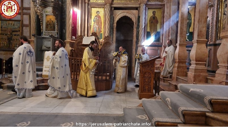 THE FEAST OF THE CONSECRATION OF THE CHURCH OF THE HOLY SEPULCHRE