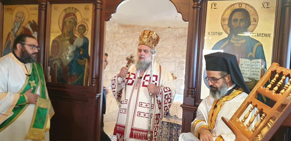 Στην Παναγία Παναγιώτισσα Παραλιμνίου ο Μητροπολίτης Κιτίου