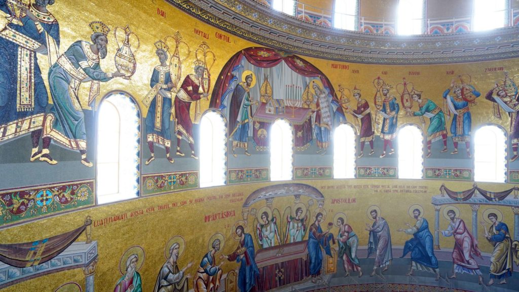 National Cathedral’s altar mosaic iconography revealed as scaffolding comes down: PHOTOS